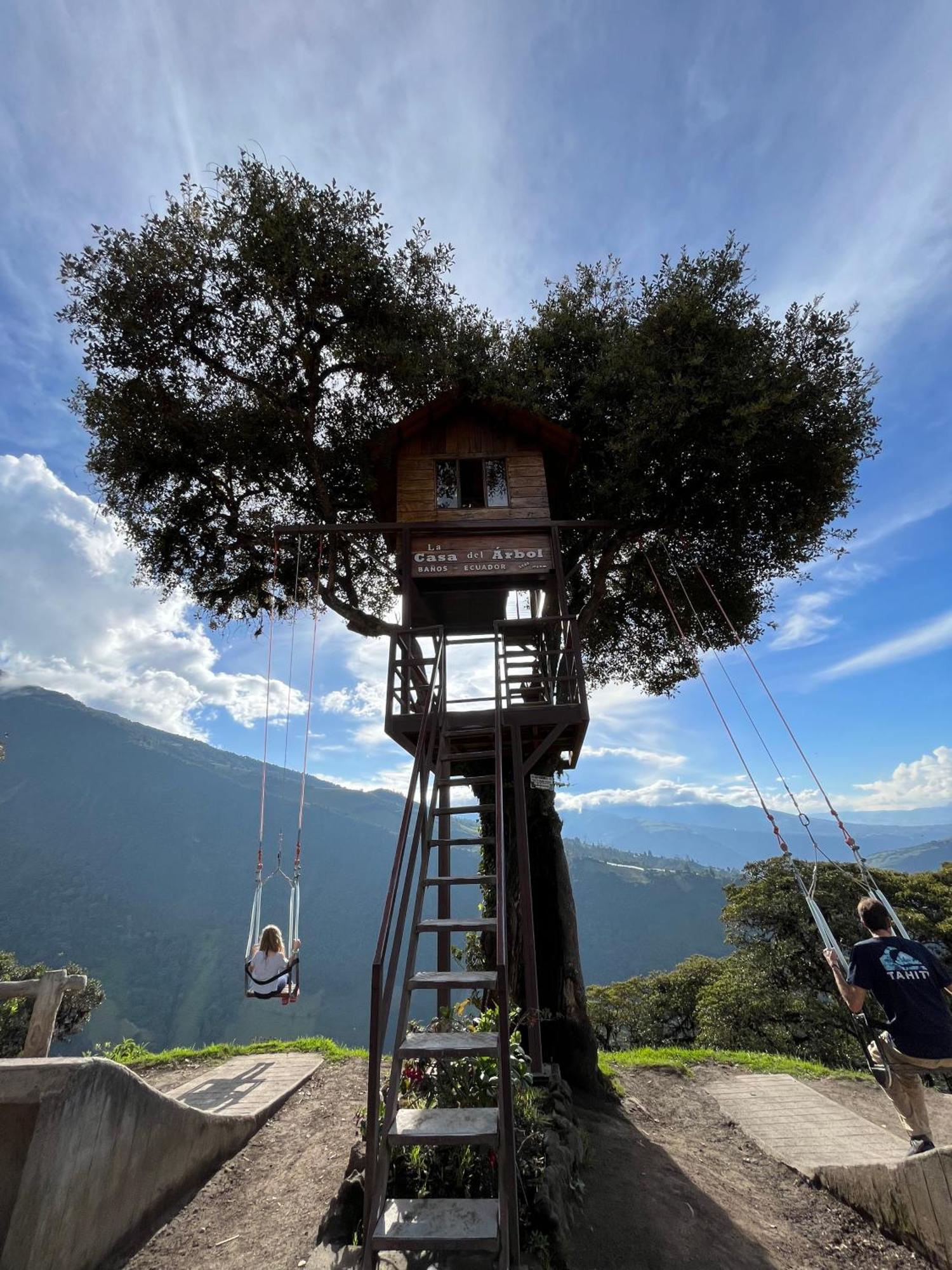 High-End Holiday Cabin - Tungurahua Hot Springs Banos  Exterior photo